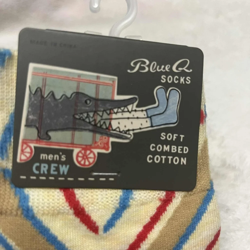 Blue Q Imperfectionist Men's Crew Sock
